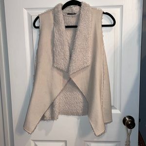 Suede / Sherpa vest